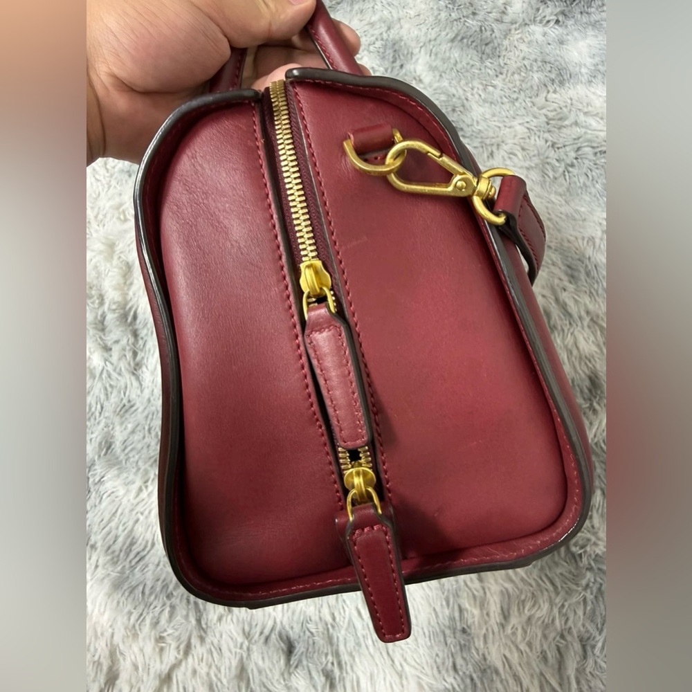 Authentic MCM Leather Bag With Strap - Picture 6 of 13